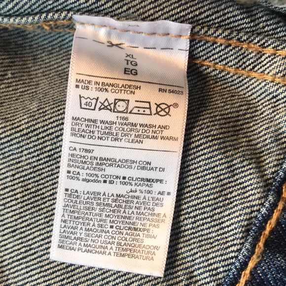 OLD NAVY Jean Jacket 100% Cotton #C088 - Picture 9 of 16